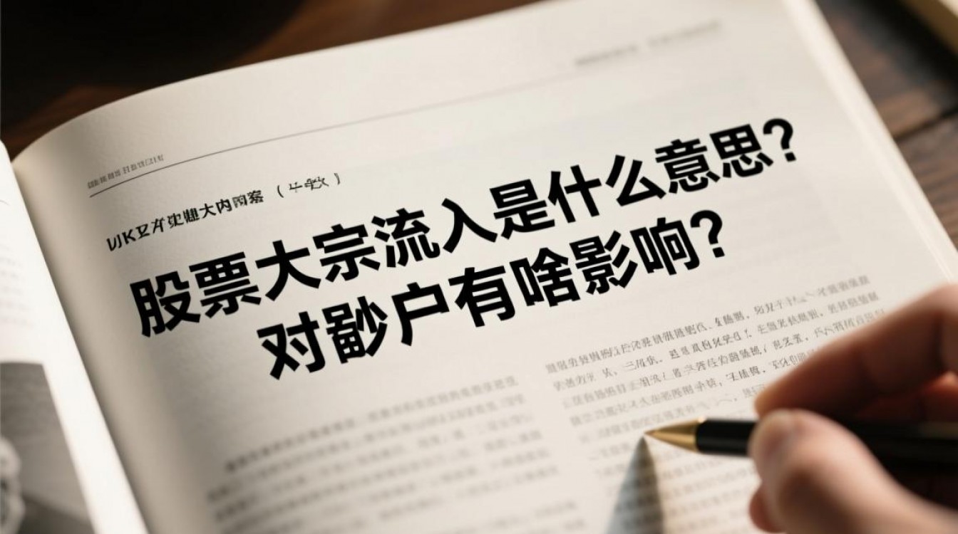 股票大宗流入是什么意思?对散户有啥影响? 股票大宗流入是什么意思?对散户有啥影响?