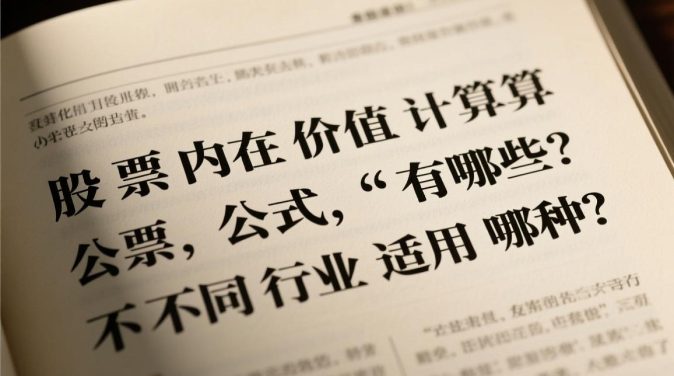 股票内在价值计算公式有哪些?不同行业适用哪种? 股票内在价值计算公式有哪些?不同行业适用哪种?